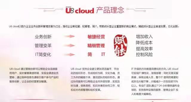 用友云U8Cloud，企業(yè)數(shù)字化智能ERP